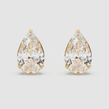 3+3ct Solitaire Studs