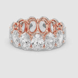 8.40ct Round Eternity Band (0.70CT Each Stone) (1)