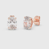 0.50+0.50ct Solitaire Studs