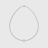 1ct Pear Chain Link Choker