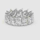 7ct Oval Eternity Band (0.50CT Each Stone)