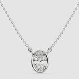 0.70ct Bezel Round Pendant