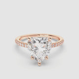 5ct Solitaire Ring Diamond Band