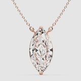 3ct Solitaire Pendant