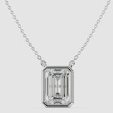 3ct Bezel Pendant