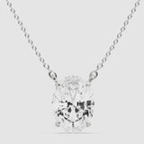 3ct Solitaire Pendant