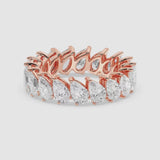 3.60CT Oval Eternity Band (0.20CT Each Stone)