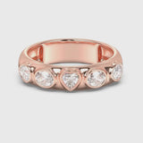 Cloud Mix Shape Diamond Ring