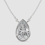 3ct Bezel Pendant