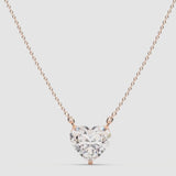 3ct Solitaire Pendant