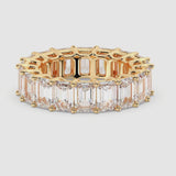 7 CT Round Eternity Band (0.50CT Each Stone)