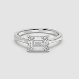 2ct East To West Oval Ring