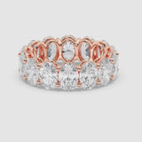 7 CT Round Eternity Band (0.50CT Each Stone) (1)