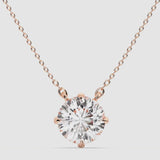 2ct Solitaire Pendant