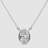 1ct Bezel Round Pendant