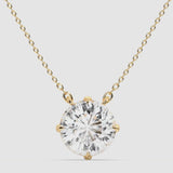 3ct Solitaire Pendant