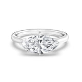 2ct East To West Oval Ring