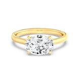 2ct East To West Oval Ring