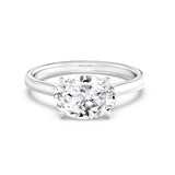 2ct East To West Oval Ring