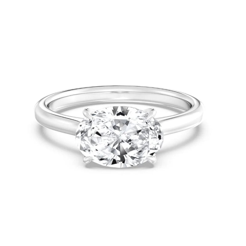 2ct East To West Oval Ring