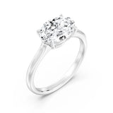 2ct East To West Oval Ring